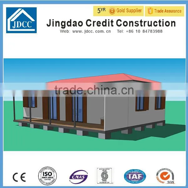 Easy To Instal And Good Appearance And Best Seller Light Steel Structure Villa photo-2