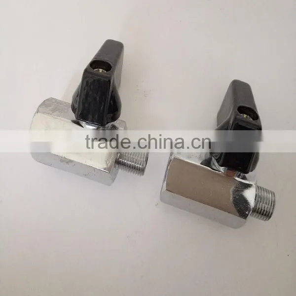 1/4" 3/8" 1/2"hot Sale Male Thread Brass Ball Valve photo-3