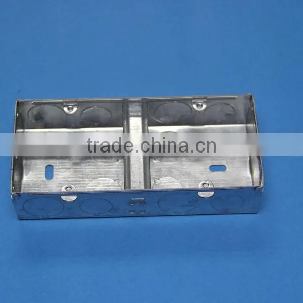 High Quality 2 Gang Switch gi Boxs photo-3