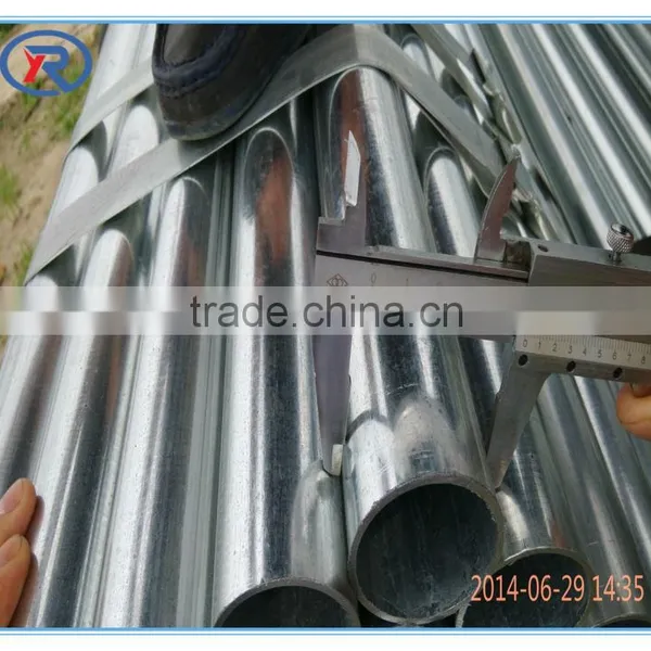 Galvanized Welded Steel Pipe Price/hot Rolled Steel Tube in Stock photo-4