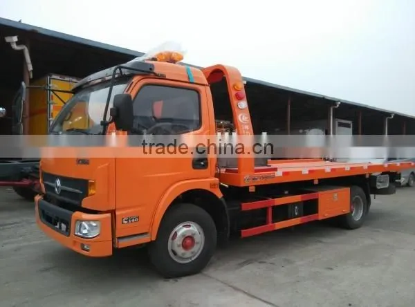 140hp 4*2 DONGFENG Captain 5 Ton Wrecker Tow Truck photo-2