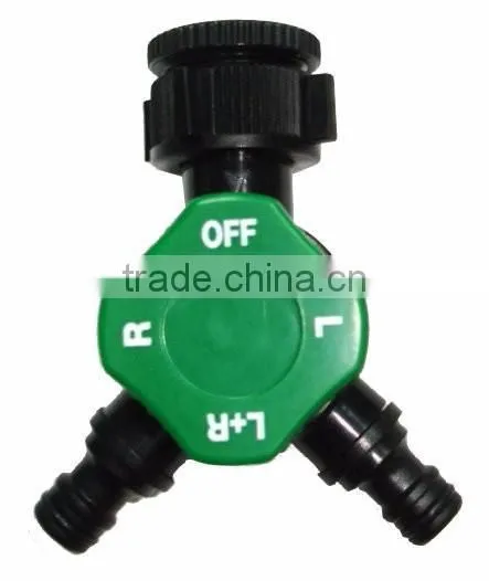 2-Way Dial Switch Garden Hose Connector photo-3
