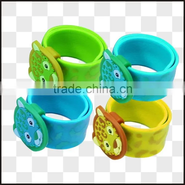 Customized Silicone Click Slap Wristband /bracelet photo-2