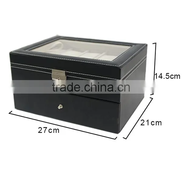 Best Prices Latest Watch Case With Mirrow Watch Display Box photo-2