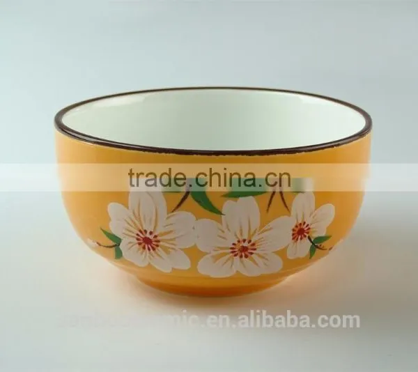 Stocklot Cheap Japanese Style Printing Ceramic Bowl Set Porcelain Bowl for Gift photo-2