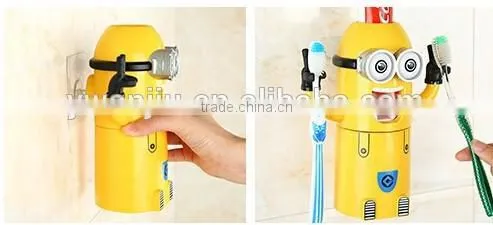 Wholesale Stock Plastic Toothpaste Squeeze + Cup +Toothbrush Holder photo-2