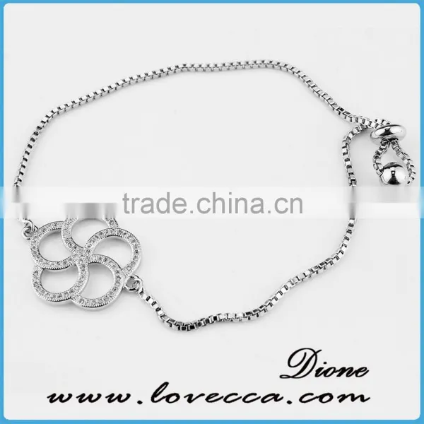 2017 Wholesale Gold Pave Link Bracelet photo-6