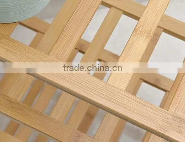 Factory Price Wholesale 4 Tier Practical Promotion Wooden Shoe Rack photo-3
