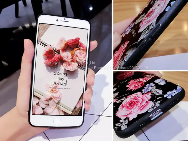 Soft Tpu Cell Phone Cover Case Silicone Mobile Phone Cases for IPhone7/7Plus/6/6s/6plus/6splus Fluffy Ball Housing Shell photo-5