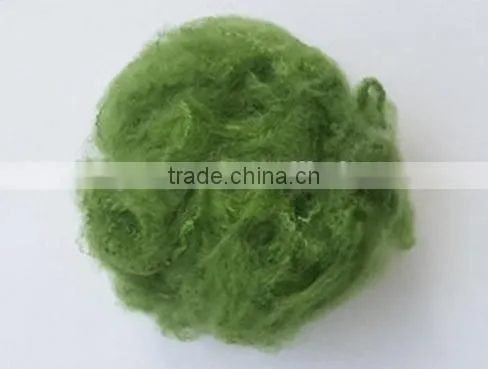 100%HCS Dyed Polyester Staple Fiber For Knitting photo-2