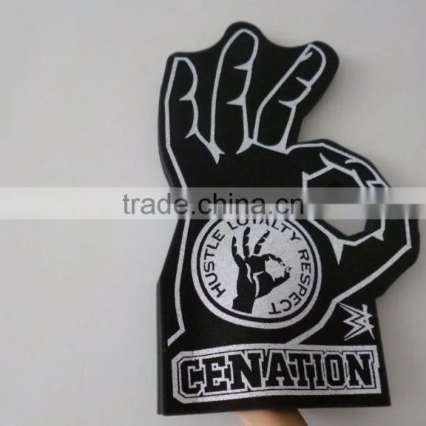 Green Sponge Foam Hand Gloves photo-4