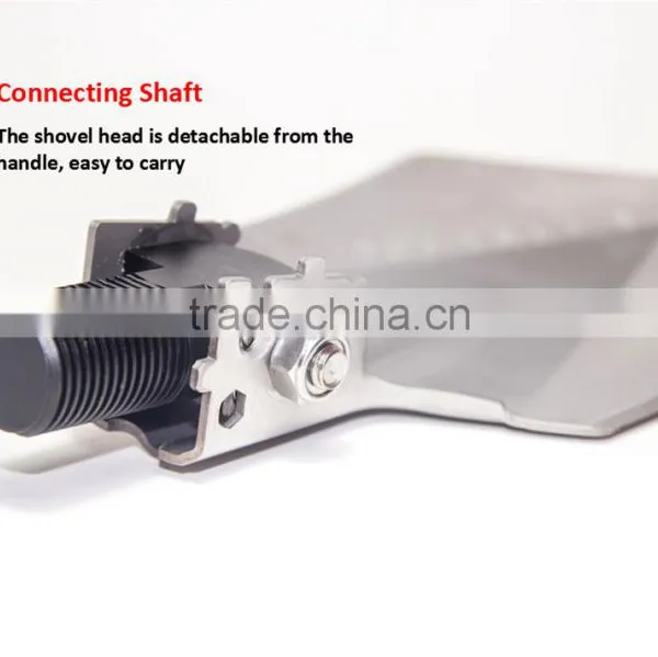 2015 NEW ARRIVAL BEST HUNTING GEAR ,PORTABLE MULTIFUNCTION SHOVLE , HI-CARBON SATEEL SHOVEL photo-2
