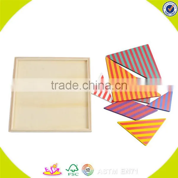 Wholesale Accractive Design Tangram Game Toy for Kids Colorful Tangram Toy to Exercise Children's Intelligence W11D001 photo-4