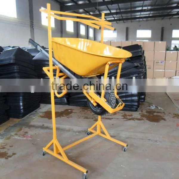 supply wheel barrow storage shelf T309