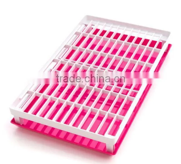Foldable Plastic Table Storage Shelf Multipurpose Storage Racks photo-6