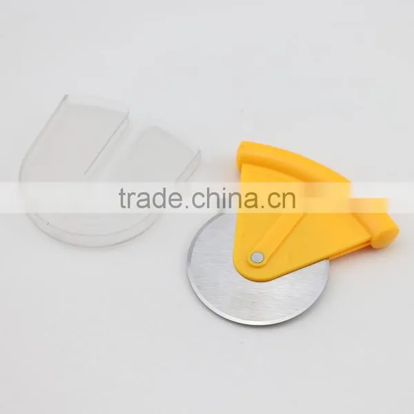 Colorful Stainless Steel Pizza Wheel Cutter With Cover photo-3
