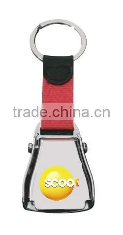 Custom Logo Mini Aircraft Buckle Seatbelt Keychain for Singapore Airlines Corporate Gift & Merchandise photo-3