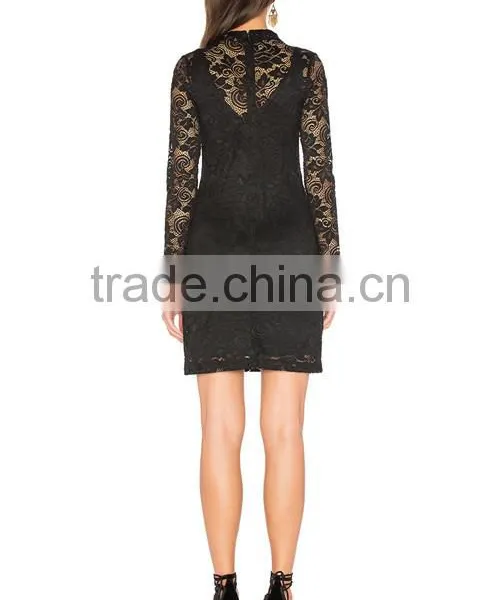 Fashion Lace Silm Sex High Grade Style Women Fancy Dress photo-3