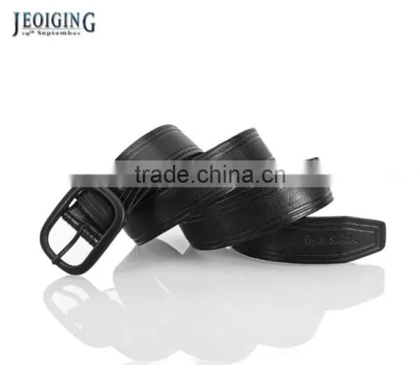 J40021 Classic Belt Men's Genuine Leather Belt Pin Buckle Belt photo-3