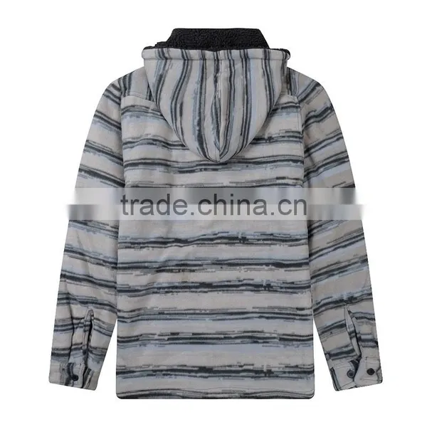Winter Fashion Children Clothing Outdoor Windproof Sherpa Lined Child Jacket photo-2