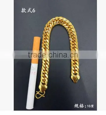 Custom Own Logo Owl Design Link Chain Bracelets High End Stainess Steel Chain Bracelets for Mens Gifts photo-4