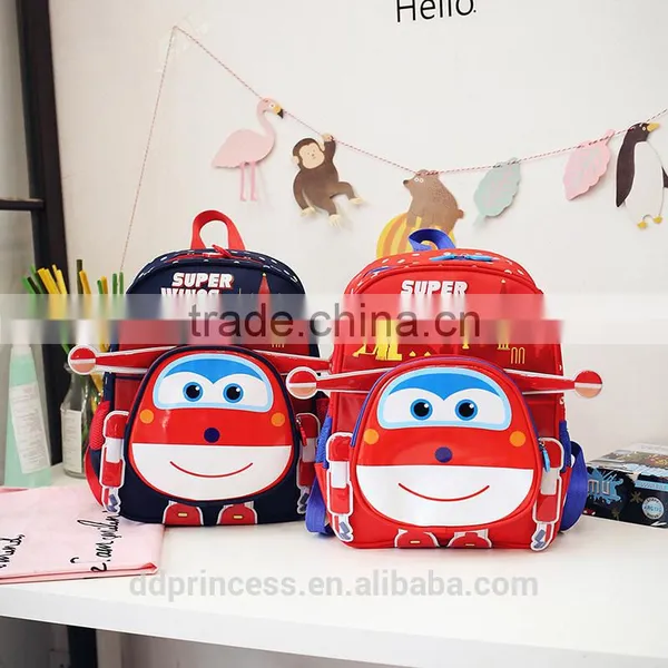 Cheap Kids Backpack Boys Girls Student Bag Cartoon Four Designs Child School Bag photo-3