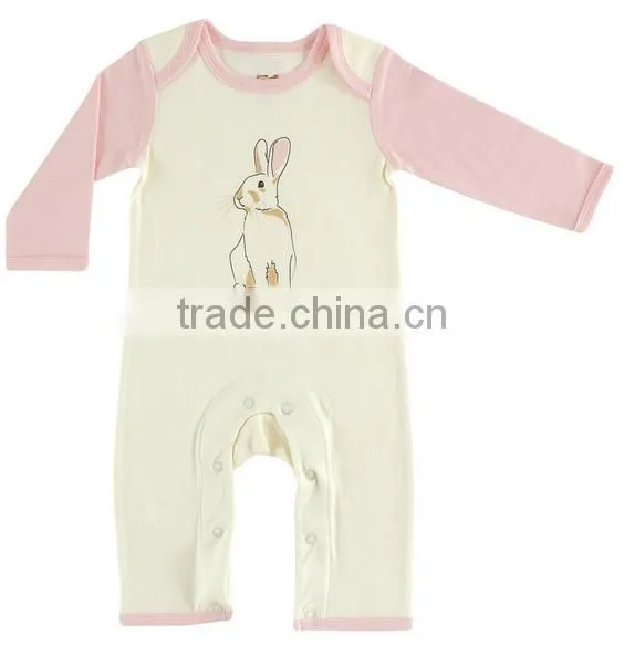 Printed Autumn Wear Long Sleeve Custom Infant Organic Cotton Wholesale 1 Year Old Babies Clothes for Baby photo-4