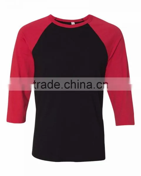 Bella+Canvas Unisex 3/4 Sleeve Raglan Baseball Tee - Made From Polyester Cotton Blend and Comes With Your Printed Logo photo-3