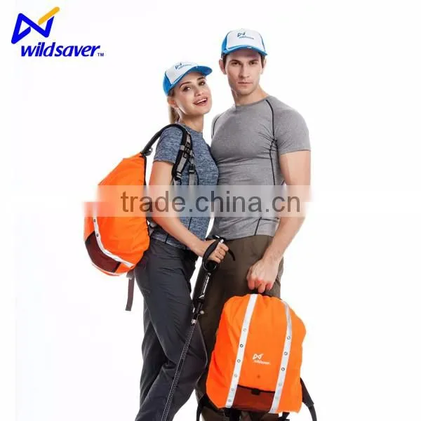 Nylon LED Light Bag Cover 30-40L Backpack Rain Cover photo-2