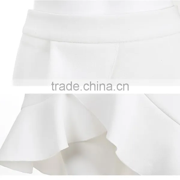 2017 Elegant Fashion Oem High Waist Fomal Women Latest Lady Skirt photo-6