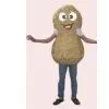 Handmade Vegetable Mascot Cartoon Cosplay Costumes of Peanuts