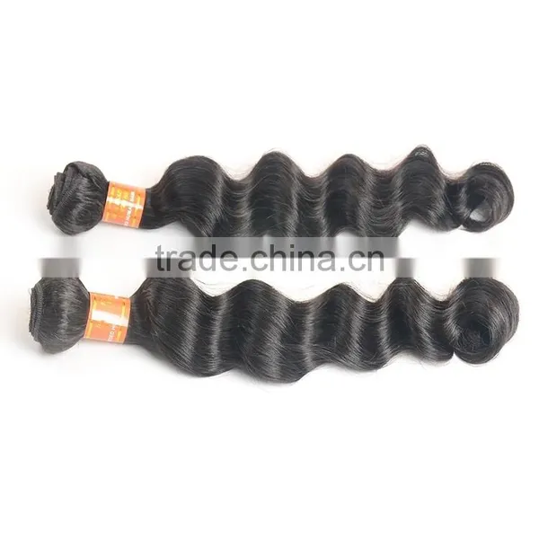 Natural Black Color Popular Style Peruvian Deep Wave She'S Happy Hair photo-6