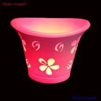 Acrylic Ice Buckets Led Light Color Changing photo-3