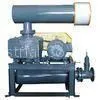 Simple High Speed Roots Rotary Lobe Blower Horizontal Discharge Silencer Type