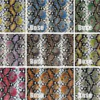 Environmental Protection Plants Pattern PVC Leather For Sofa