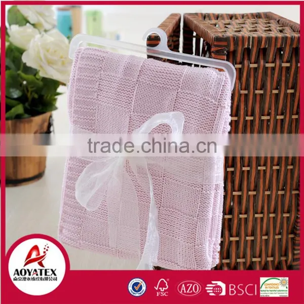 Super Soft Promotion Organic Cotton Swaddle Baby Blanket photo-4