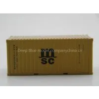 20ft 1:50 MSC Container Model