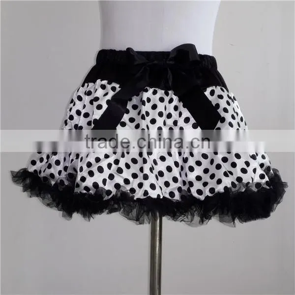Adult Pettiskirt Plus Size Baby Girl Chiffon Pettiskirt With Rosettes photo-5