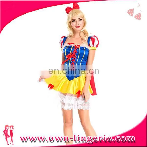 Women Cosplay Costume ,Skirt,Bowknot Headband Hot photo-5