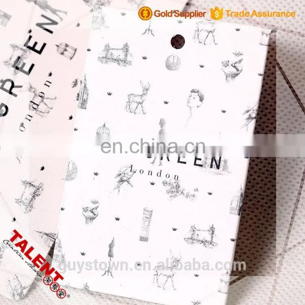 Custom Brand Name Logo Tag and Printed Paper Spare Button Bag for Clothing photo-5