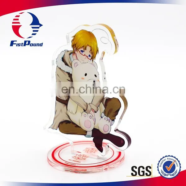 New Material Acrylic Comic Anime Character Decoration With Pedestal