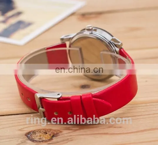 High Quality China Watch Leather Belt Couple Watch For Gift photo-5