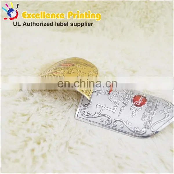 Factory Direct Supply Customized Aluminum Metal Sticker photo-3