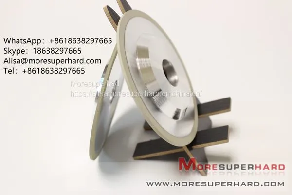 4A2 Ceramic Bonded Diamond Super-hard Material Grinding Wheel Alisa@moresuperhard.com photo-2