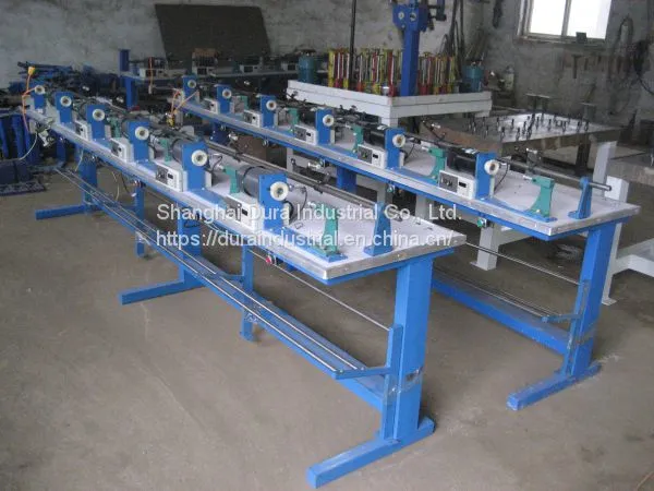 China Factory Supply 6 Position Digital Type Bobbin Yarn Winding Machine photo-2