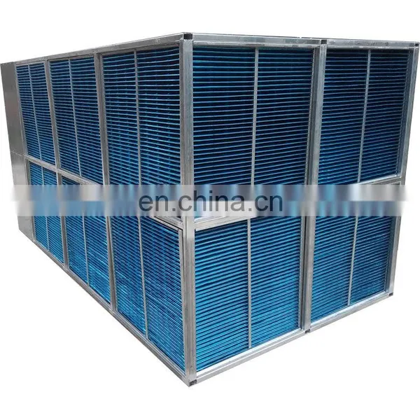 Fresh Air Energy Saving Cross Flow Hydrophilic Aluminium Foil Air to Air Heat Exchanger photo-6