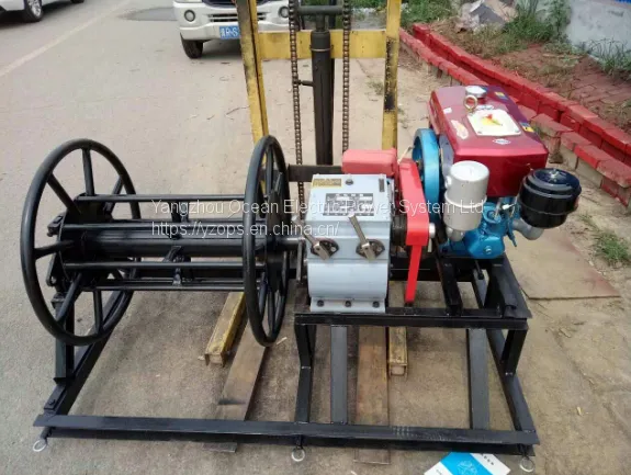 Conductor Recycle Winch; Cable Recycle Machine; Cable Stringing Recycling Motored Winch photo-3