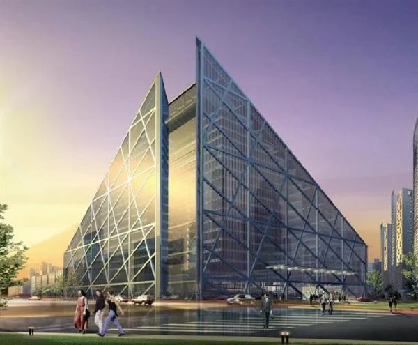 Space Grid Structure Wind Resistant Dome Large Span Structural photo-3