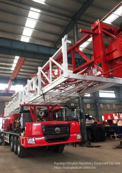 XJ850 850HP XJ1000 1000HP Heavy Duty Truck-Mounted Drilling and Workover Rig for Oil Field photo-5