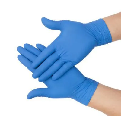 Disposable Nitrile Glove With CE for Approval for Europe and SGS Report